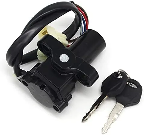 Vista 4 de Interruptor de encendido y llave de encendido Interruptor de encendido de motocicleta para Yamaha 36P-82501-00 para Yamaha FZ6R FZ10 FJ09 FZ09 FZ07