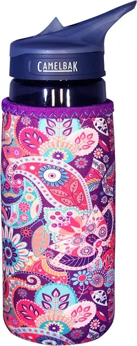 Vista 81 de Funda de neopreno para botella de agua Koverz, funda de neopreno, se ajusta a botellas de agua de 24-30 oz, lavable y reutilizable, tamaño grande
