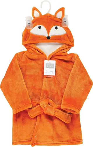 Vista 2 de Hudson Baby Unisex Baby baby-girls baby-boys Plush Pool and Beach Robe Cover-ups