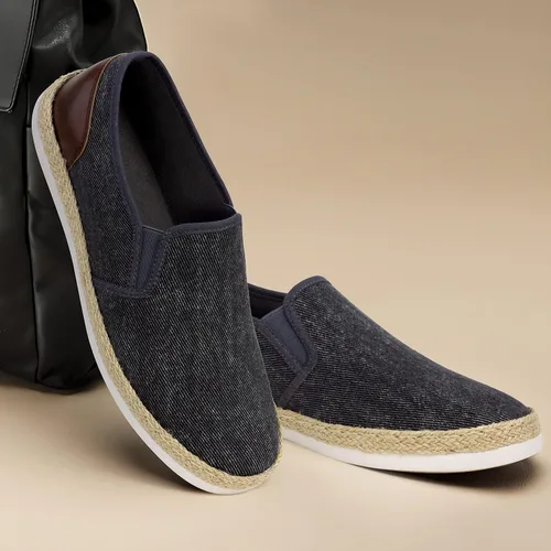 Vista 5 de TOBER Mocasines casuales para hombre, zapatos náuticos, antideslizantes, para caminar, zapatos deportivos de moda para hombres, de ocio, ligeros