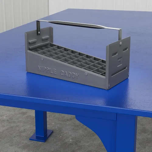 Vista 3 de Jones Stephens Caja de plástico para pezones, tamaño de 1", capacidad de 50 Pc
