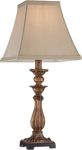 Vista 5 de Regency Hill Alzano 18" High Table Lamp Bronze Brown Accent Traditional