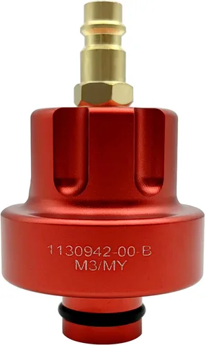 Vista 2 de ZKTOOL Adaptador del probador de presión del refrigerante del radiador para Tesla Model 3&Y - Herramienta esencial para la prueba del sistema