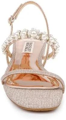 Vista 5 de Badgley Mischka Sandalia plana Natalee para mujer