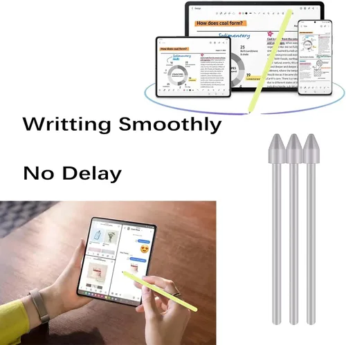 Vista 4 de Galaxy Z Fold 6/5 S - Puntas de repuesto para Samsung ZFold 6-3 Pack ZFold6 Stylus Pen Nibs + Pinzas