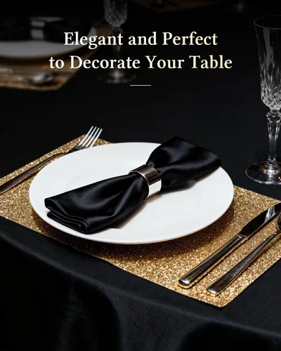 Vista 4 de BESTVIP Manteles redondos de poliéster de 60 pulgadas Se adapta a mesas de 20 a 48 pulgadas Funda decorativa lavable de tela para restaurantes