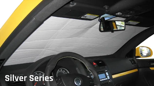 Vista 5 de HeatShield, The Original Parasol para parabrisas, ajuste personalizado para Honda Odyssey Minivan sin sensor 2011, 2012, 2013, 2014, 2015, 2016