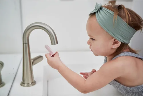 Vista 9 de grabease Cepillo de dientes de doble cara - Promueve el cepillado independiente y el cepillo de dientes para niños pequeños - Cepillo de silicona