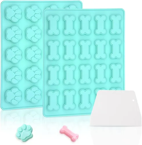 Vista 8 de 468-Cavity - Moldes de silicona redondos, molde de gotas de chocolate Fabricante de golosinas para perros pequeños Moldes de caramelo de goma