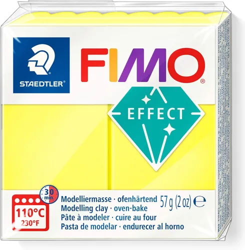Vista 6 de STAEDTLER FIMO 8010-301 ST - Arcilla para modelar, azul neón
