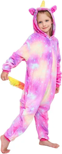 Vista 2 de Disfraz de unicornio para niñas, disfraz de Halloween, Navidad