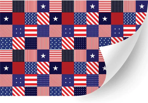 Vista 18 de HTV4U American Theme - Vinilo de transferencia de calor con estampado (4 de julio, 18.5 x 12 pulgadas), vinilo para planchar, película de papel