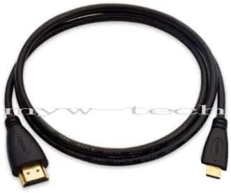 Vista 2 de Cable HDMI 1080P para videocámara Panasonic HC-VX981 K HC-WXF1 K