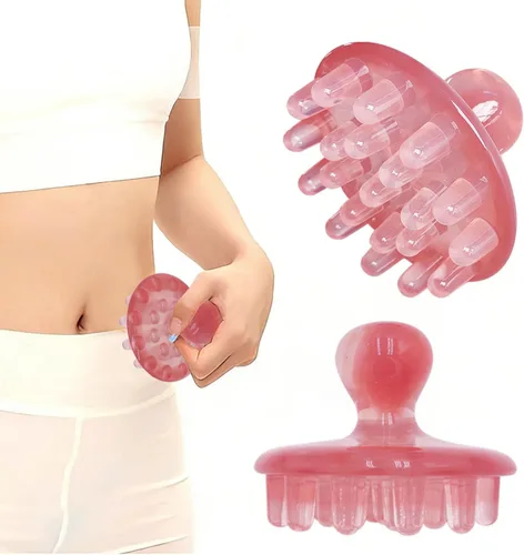Vista 11 de Masajeador de drenaje linfático, promueve la circulación linfática y mejora el metabolismo, herramientas de masaje corporal para aliviar la rigidez