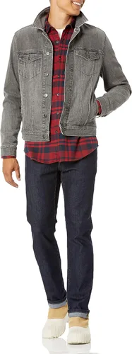 Vista 5 de Tienda Essentials - Camisa de franela para hombre, de manga larga
