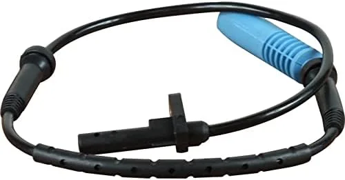 Vista 2 de AIP Electronics Sensor de velocidad de rueda de freno antibloqueo ABS compatible con BMW X5 2004-2006 delantero izquierdo conductor o lado derecho