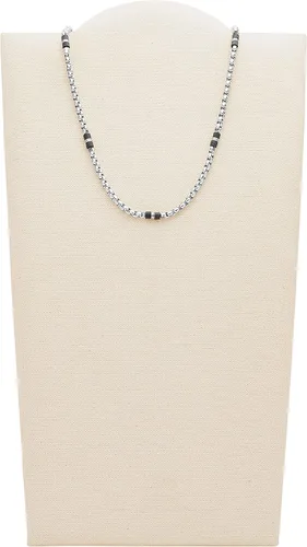 Vista 2 de Fossil Collar de acero inoxidable para hombre