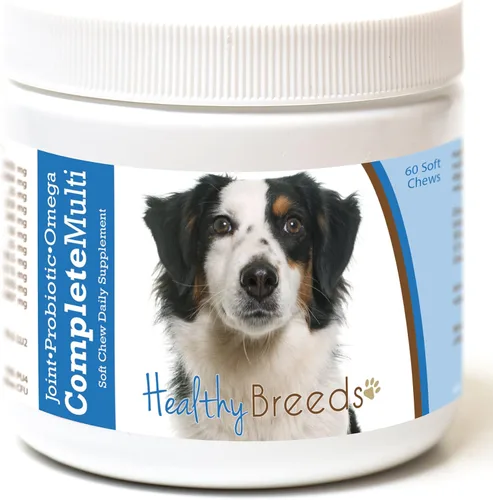 Vista 40 de Healthy Breeds Affenpinscher todo en uno multivitamínico suave masticable 60