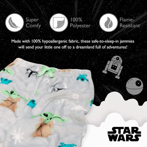 Vista 3 de Star Wars Pantalones de pijama The Mandalorian para niños