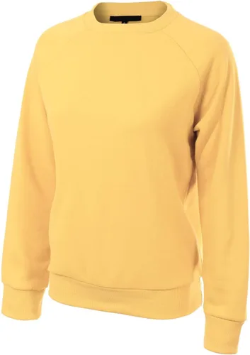 Vista 82 de MixMatchy Sudadera básica suave y cómoda de forro polar con cuello redondo para mujer
