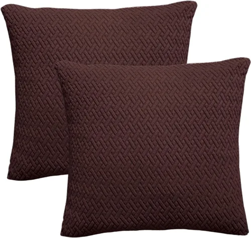 Vista 15 de Yoovat Fundas de Almohadas Decorativas Fundas de Cojines para Sofá Resistentes al Desgaste Elásticas Universales para Sofá Decoración del Hogar