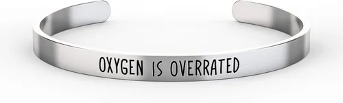 Vista 4 de Happy Kisses Pulsera de regalo para nadadores Regalos de natación Oxígeno está sobrevalorado Brazalete ajustable para mujeres, hombres, niñas