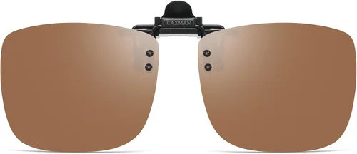 Vista 17 de Gafas de sol polarizadas con clip de metal abatibles y sin montura para gafas graduadas Negro