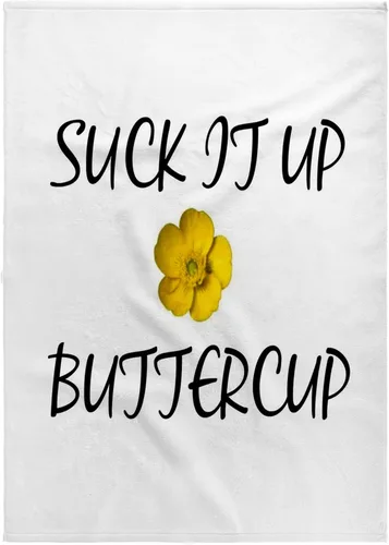 Vista 8 de 3d Rose Suck it up buttercup toalla de mano, 15" x 22
