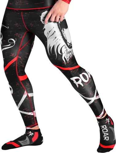 Vista 3 de Roar MMA - Pantalones de compresión para entrenamiento de gimnasio