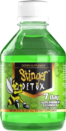 Vista 5 de Stinger Detox Bebida permanente de 7 días, sabor a lima, 8 onzas líquidas