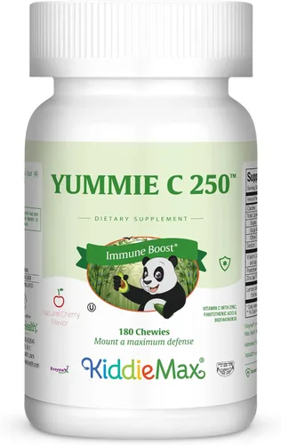Vista 4 de Maxi Salud Chewable yummie Vitamina C "250mg – inmune Booster – Cereza Sabor, YCC9, 1, 1