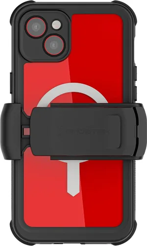 Vista 18 de Ghostek NAUTICAL - Funda impermeable para iPhone 14 con protector de pantalla, clip para cinturón, compatible con MagSafe, protección extremadamente