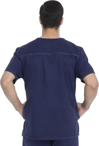 Vista 4 de Dickies Gen Flex Hombre Scrubs Top Cuello en V 81722