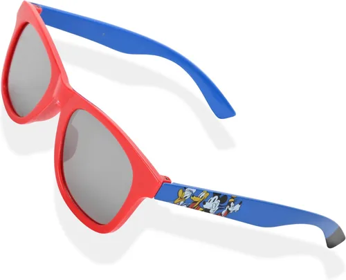 Vista 2 de Mickey Mouse - Gafas de sol para niños con funda para gafas para niños, gafas de sol protectoras para niños