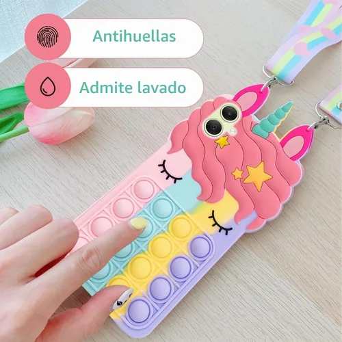 Vista 3 de Nancheng Rainbow - Funda para Samsung Galaxy A05 Galaxy A05-Rainbow