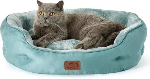 Vista 13 de Bedsure AeroFrost™ - Cama refrescante para perros pequeños, redonda