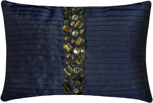 Vista 14 de Diseñador champaña café almohadas Tapa, cristales pinktucks almohadas Tapa, cuadrado fundas para cojín cuadrado, seda fundas de almohada decorativas