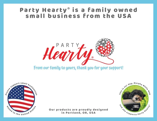 Vista 6 de Party Hearty Juegos Divertidos de Baby Shower para Niño, Juego de 2: ¿Qué Tan Grande Está la Pancita? y No Digas Bebé, Azul Juego de 2