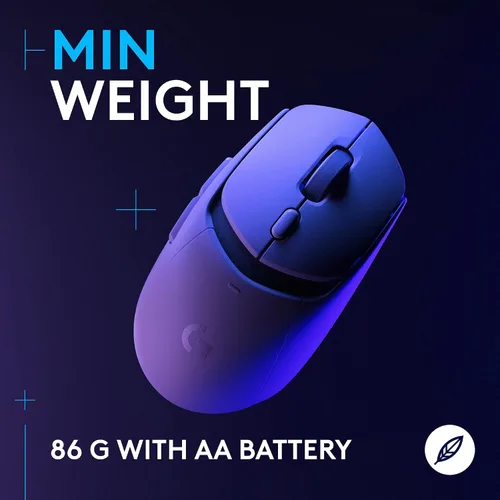 Vista 5 de Logitech G 309 Lightspeed - Mouse inalámbrico para juegos, ligero, interruptores LIGHTFORCE, sensor Hero 25K, batería de más de 300 horas, 6 botones
