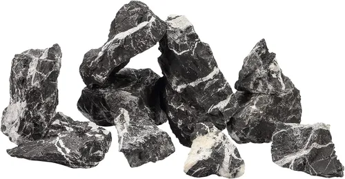 Vista 18 de LANDEN Piedras de Dragón Naturales (16 libras, 2~8 pulgadas, 7-8 piezas) para Aquascaping, Terrarios, Paludarios, Vivarios, Recintos de Reptiles
