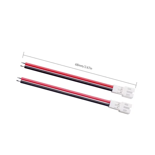 Vista 3 de BETAFPV 10 Uds mejorado Tiny Whoop JST-PH 2.0 Power Whoop Cable conector hembra 2.165 in para Blade Inductrix
