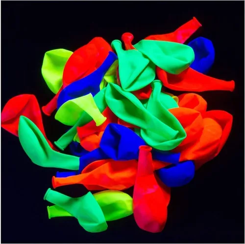 Vista 8 de Glow King - Globos que brillan con luz ultravioleta