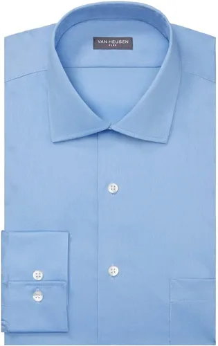 Vista 3 de Van Heusen - Camisa de vestir, corte regular, cuello flexible, elástica, lisa, para hombre