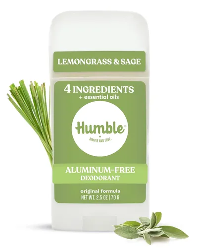 Vista 33 de Humble - Desodorante sin aluminio para mujeres y hombres, paquete variado, desodorante natural limpio y fresco en barra con aceites esenciales
