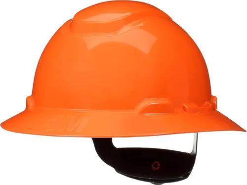Vista 21 de 3M Hard Hat SecureFit H-800 Series Casco de seguridad estilo ala completa con sensor Uvicator, suspensión de trinquete de difusión de presión de 4