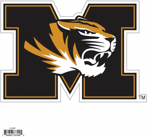 Vista 25 de NCAA, imán con logotipo, 8 pulgadas