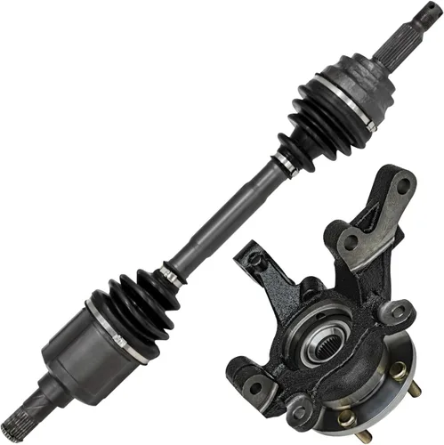 Vista 117 de Detroit Axle - 2 ejes CV delanteros para Chevy Silverado 1500 2007-2018, GMC Sierra Suburban Yukon XL 1500 Avalanche Cheyenne Cadillac Escalade ESV