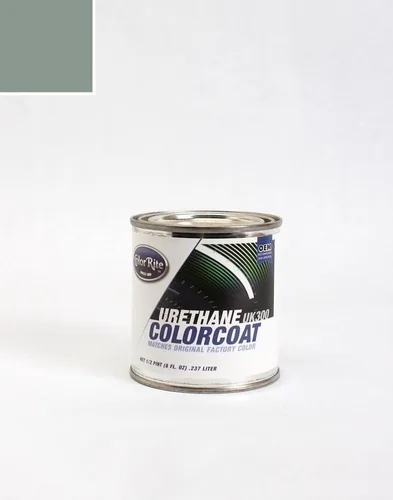 Vista 390 de Aerosol para pintura de retoque automotriz Dodge Stratus - Capa transparente metálica de acero plateado A4/DA4 - Paquete todo incluido