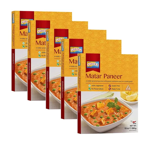 Vista 28 de Ashoka Comidas indias listas para comer desde 1930, 100% vegetariano Dal Makhani, comida india totalmente natural cocinada tradicionalmente, a base