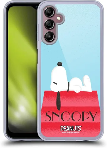 Vista 26 de Head Case Designs Snoopy Deco Dreams - Funda de gel con licencia oficial de Peanuts Blue Pattern [protección de grado militar] compatible con Google